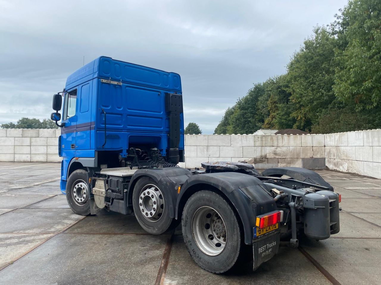 DAF XF 105 BV-ZX-72 Blauw