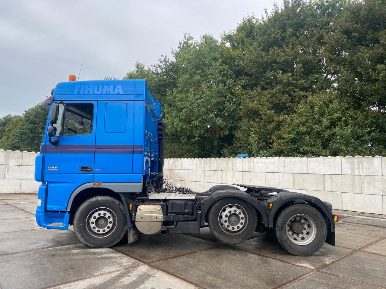 DAF XF 105 BV-ZX-72 Blauw
