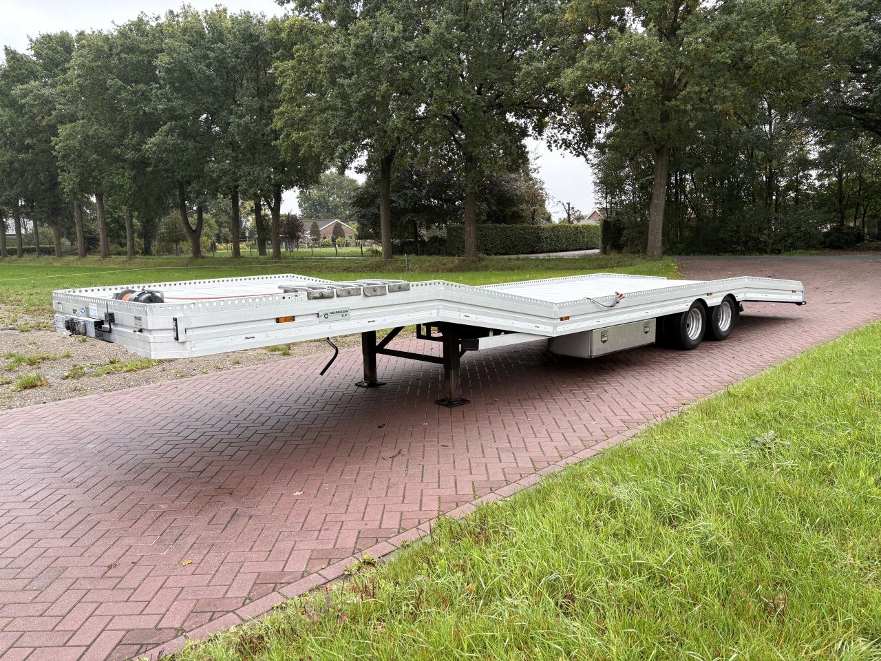 Be oplegger ambulance auto transporter Veldhuizen 10 TON