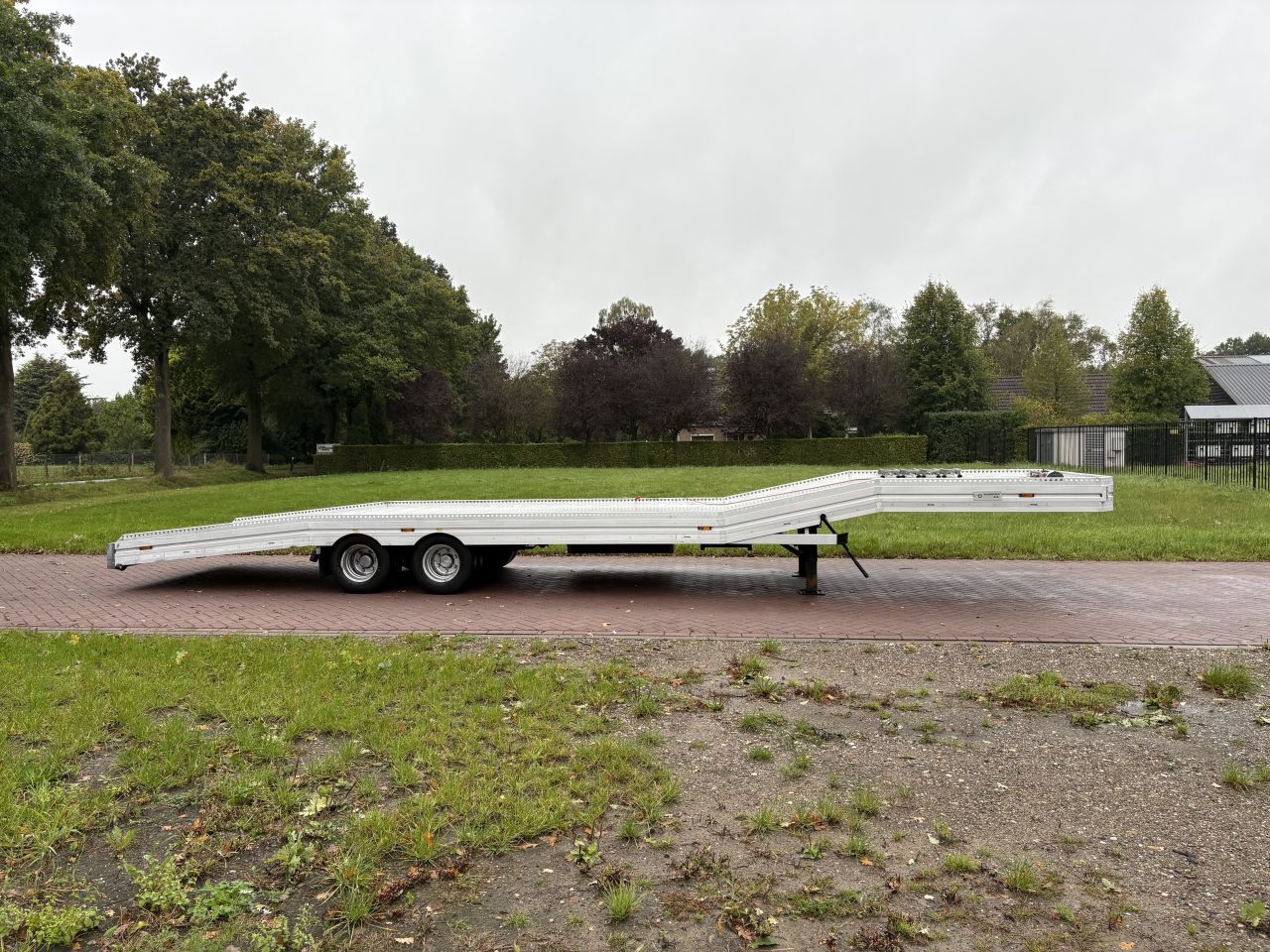 Be oplegger ambulance auto transporter Veldhuizen 10 TON