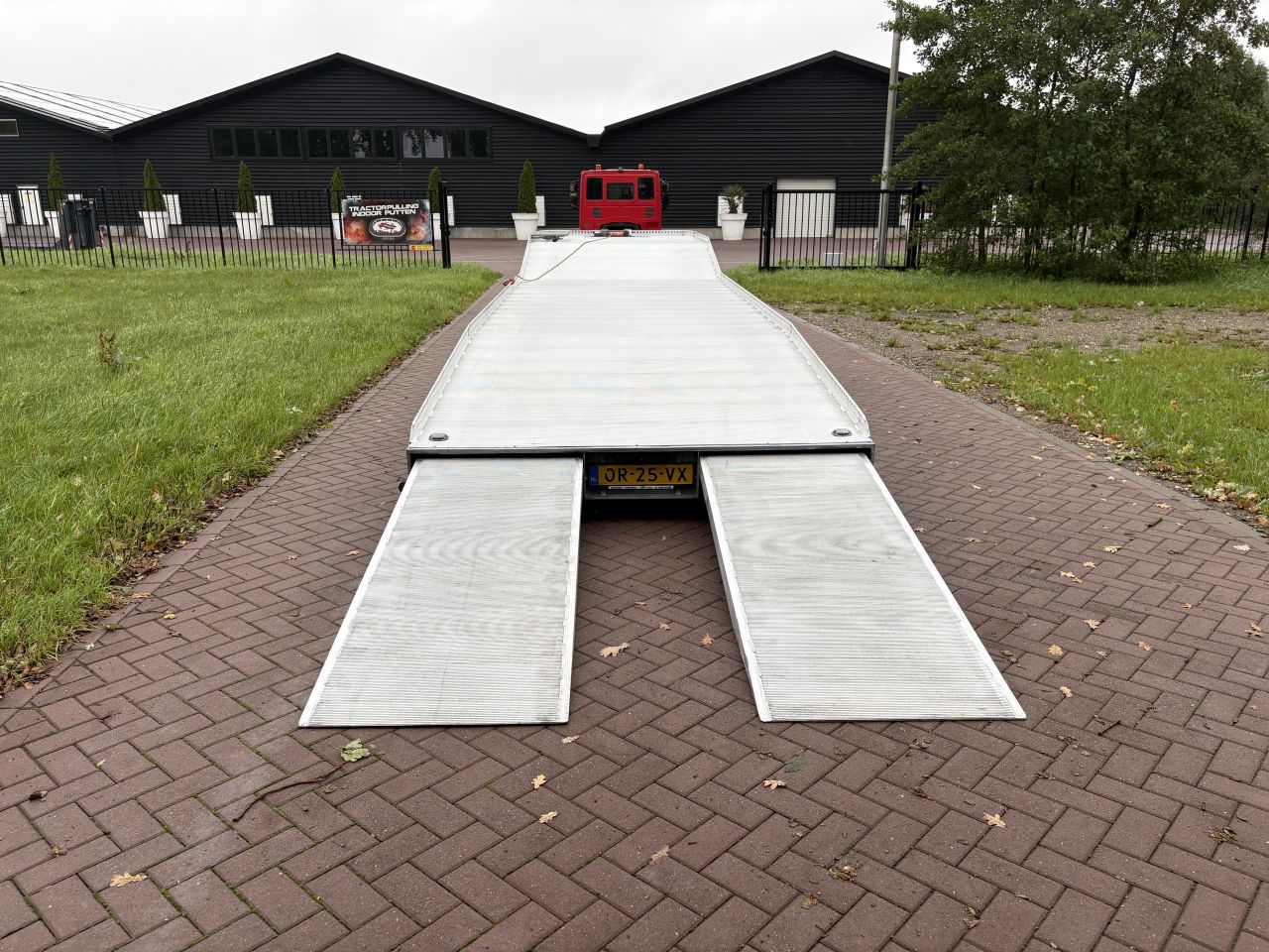 Be oplegger ambulance auto transporter Veldhuizen 10 TON