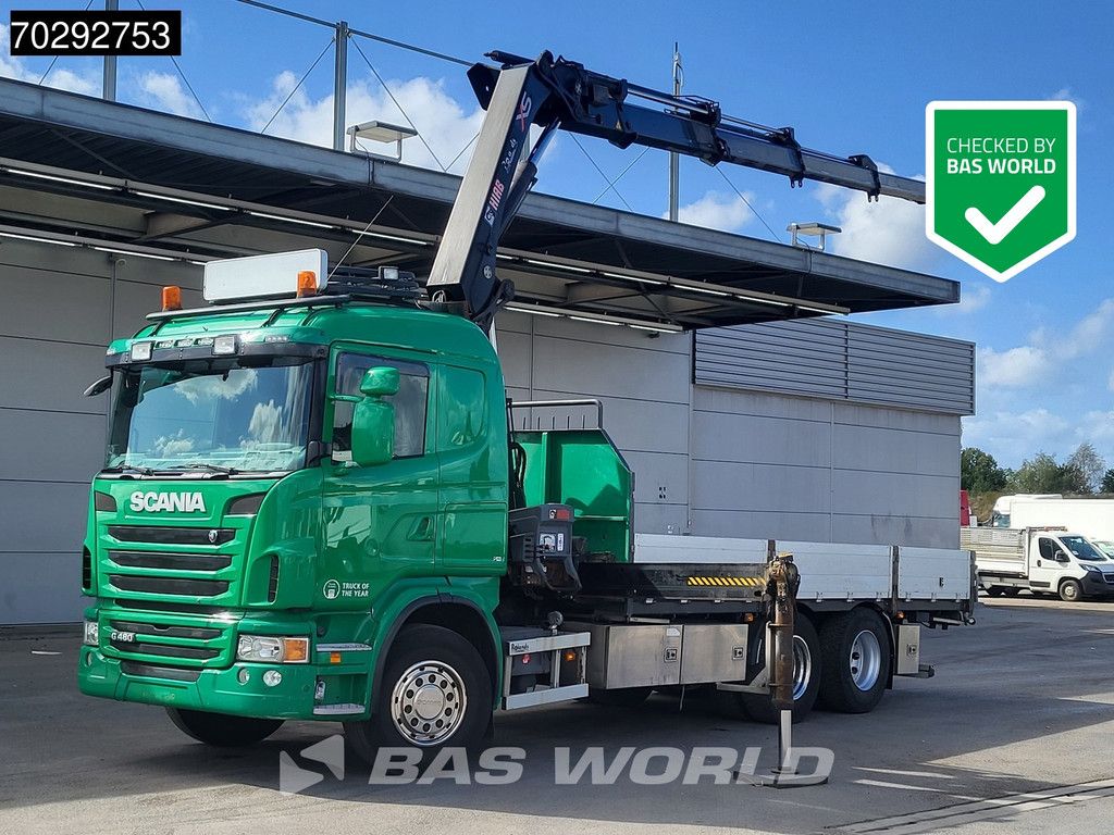 Scania G G480 6X2 Hiab 244 EP-5 HIDUO Kran Crane Retarder Lift-Axle Euro 5
