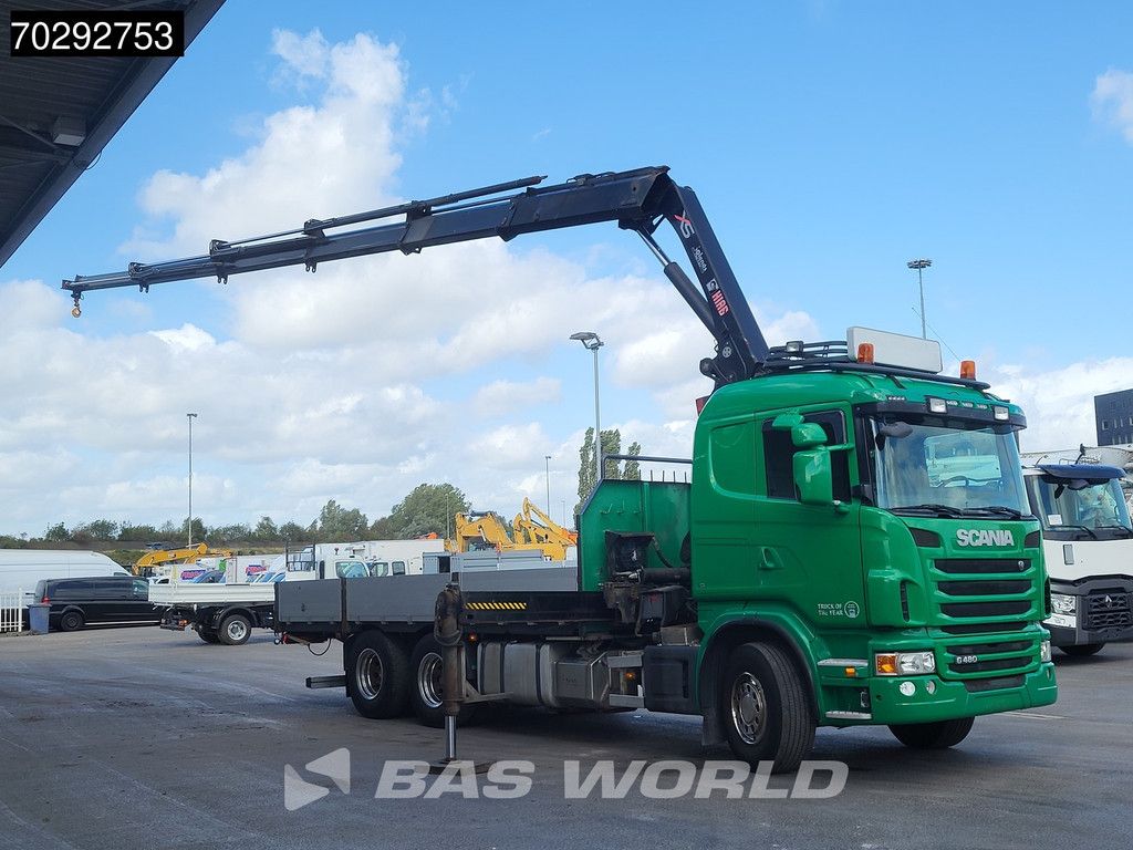 Scania G G480 6X2 Hiab 244 EP-5 HIDUO Kran Crane Retarder Lift-Axle Euro 5