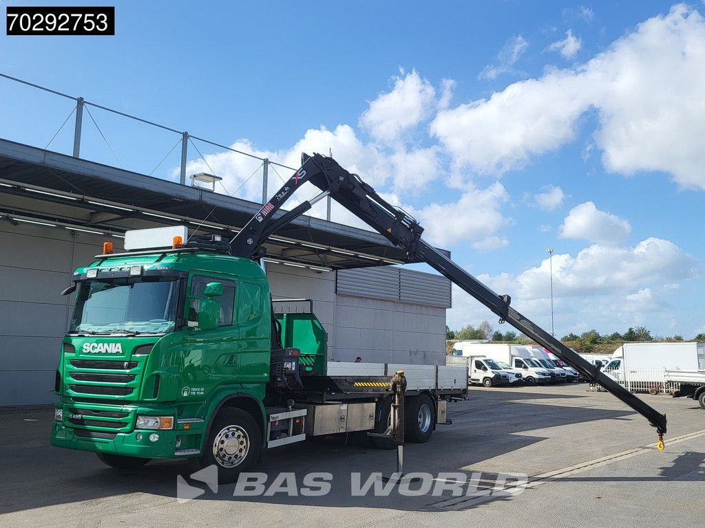 Scania G G480 6X2 Hiab 244 EP-5 HIDUO Kran Crane Retarder Lift-Axle Euro 5