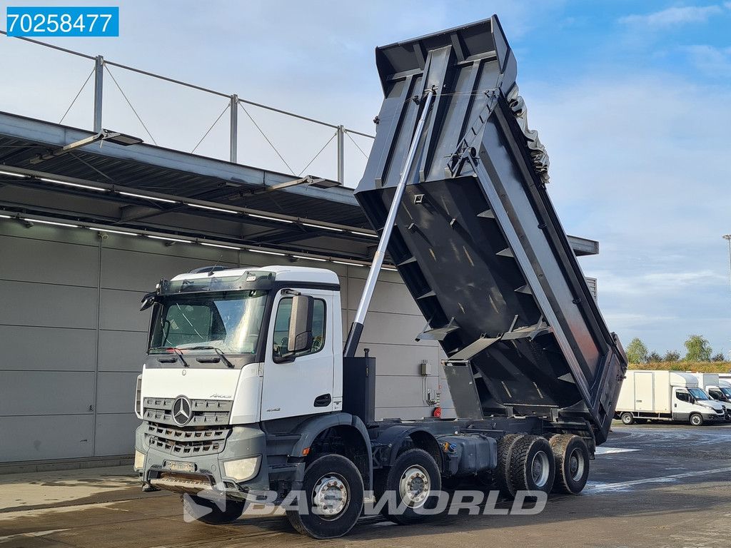 Mercedes Arocs 4142 8X4 24m3 Tipper Big-Axle Steelsuspension Euro 6