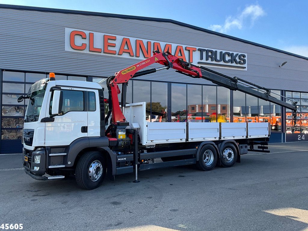 MAN TGS 26.360 Euro 6 Palfinger 17 Tonmeter laadkraan Just 112.697 km!
