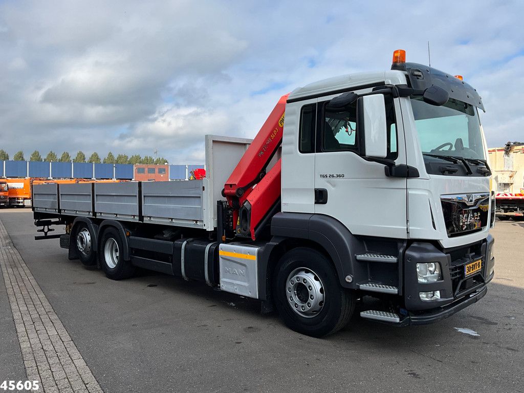 MAN TGS 26.360 Euro 6 Palfinger 17 Tonmeter laadkraan Just 112.697 km!