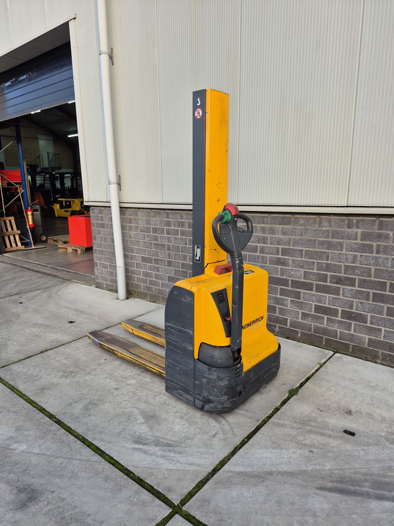Jungheinrich EMC 10 stapelaar bj 2010 accu 2020 1.640 mm