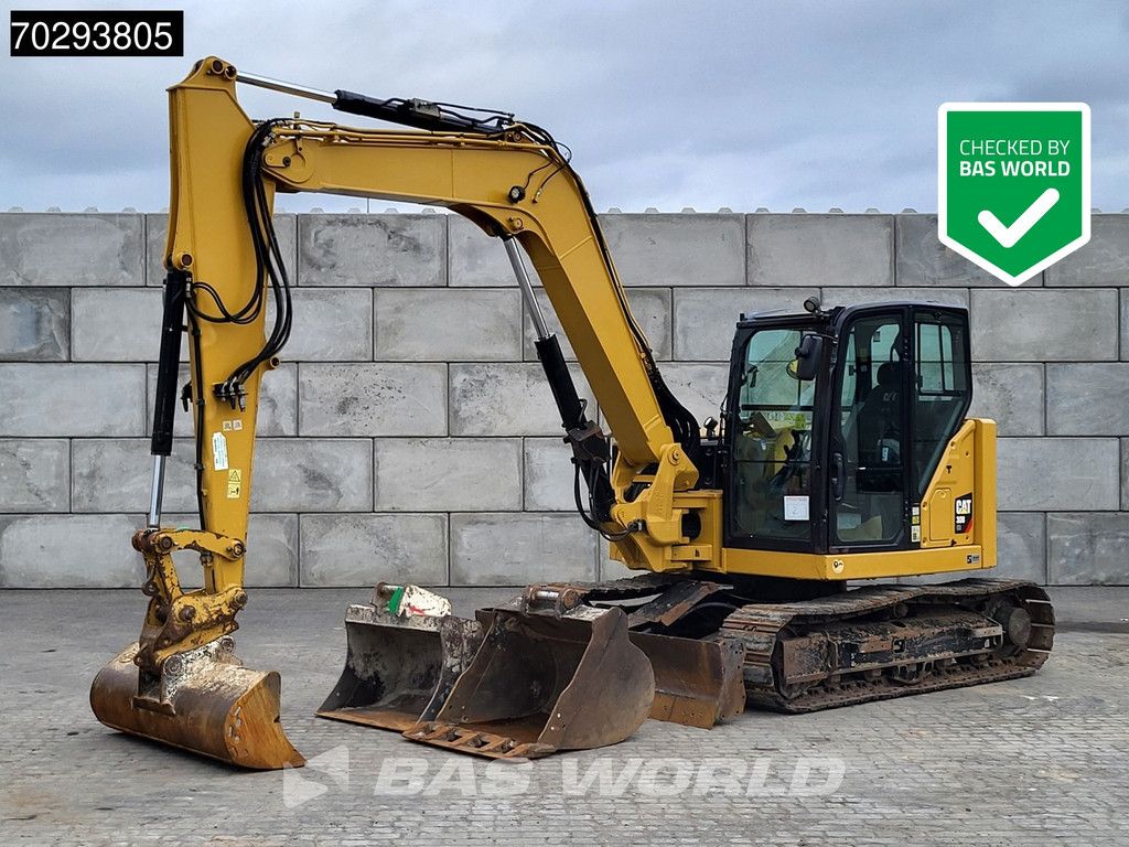 Caterpillar 308 CR A/C - 3 BUCKETS