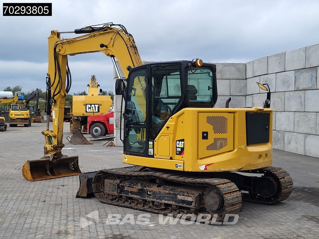 Caterpillar 308 CR A/C - 3 BUCKETS