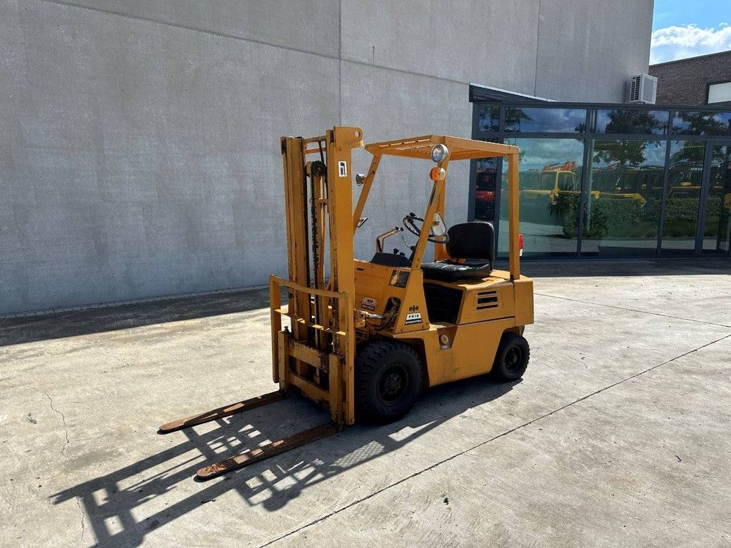 Forklift Komatsu FG15-12 Petrol 1500kg 3.3m 1984