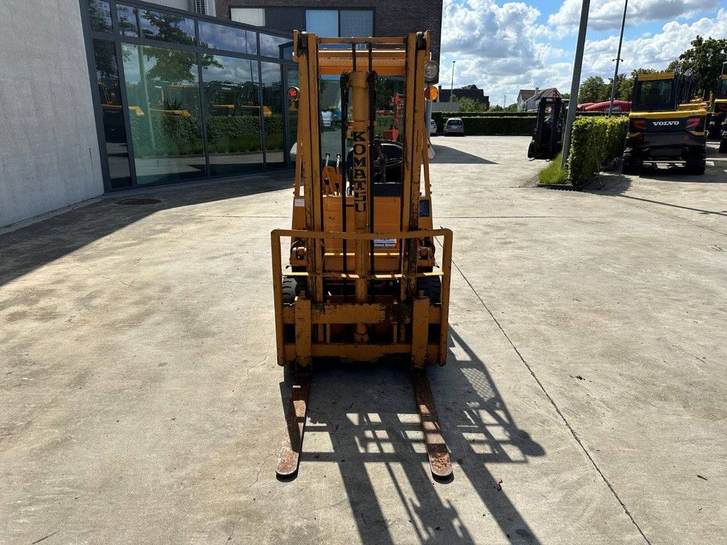 Forklift Komatsu FG15-12 Petrol 1500kg 3.3m 1984