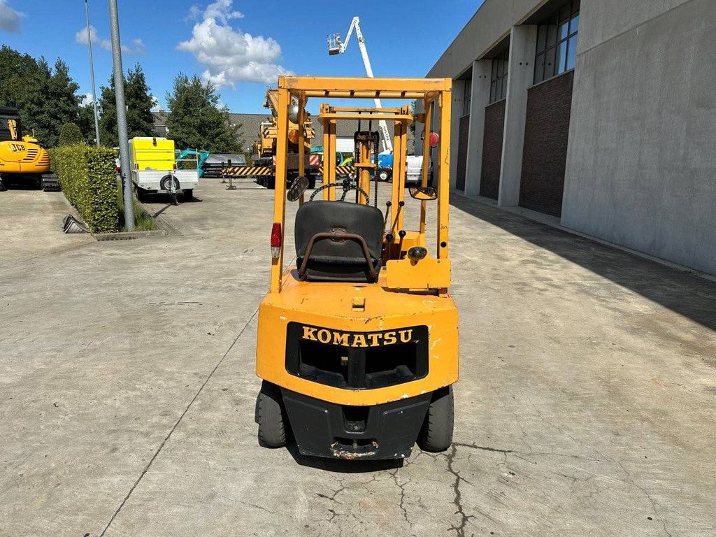 Forklift Komatsu FG15-12 Petrol 1500kg 3.3m 1984