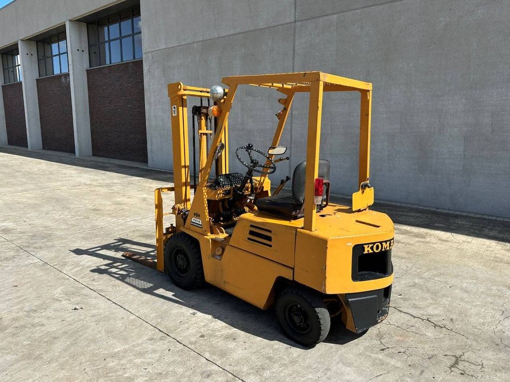 Forklift Komatsu FG15-12 Petrol 1500kg 3.3m 1984