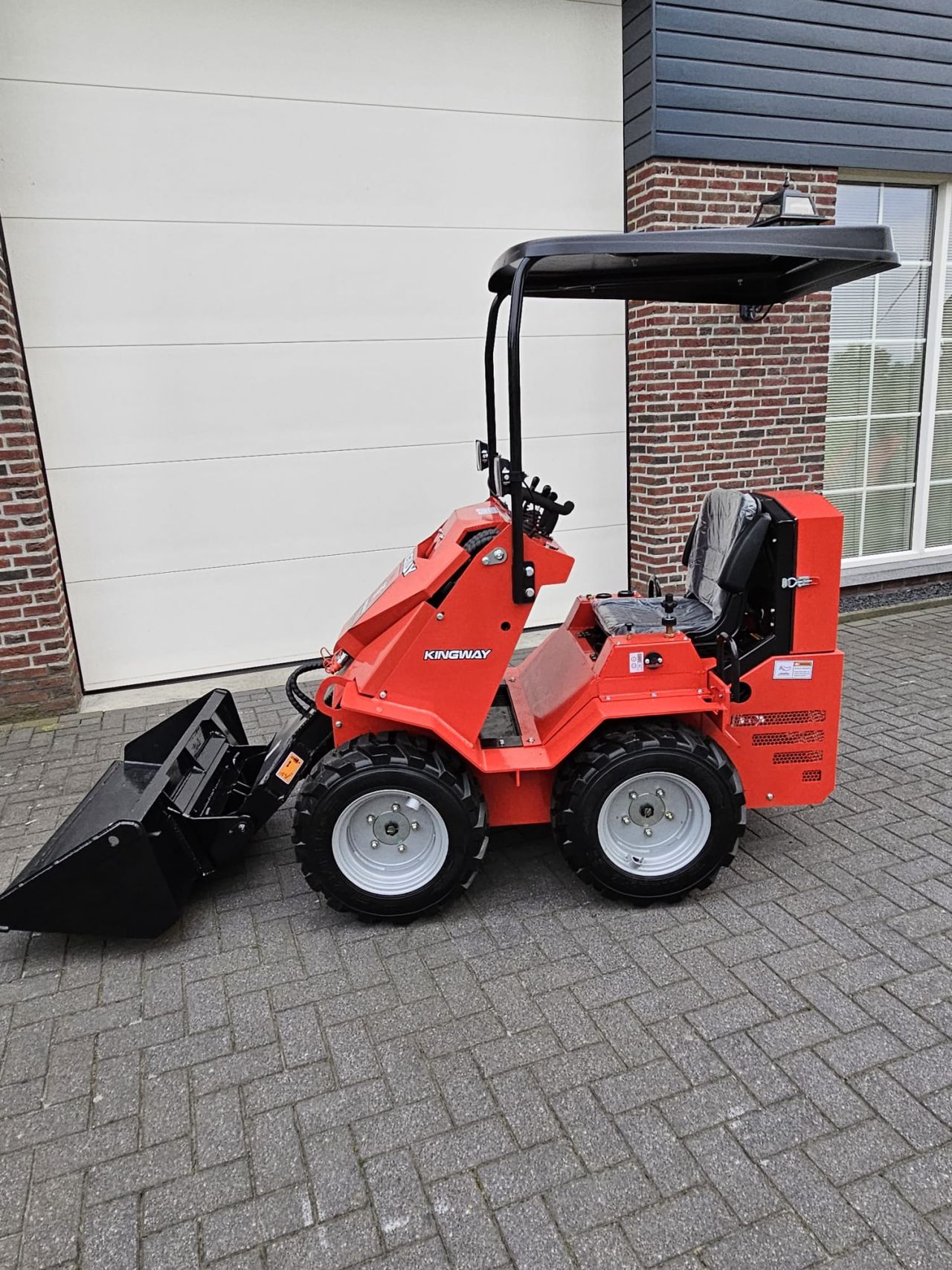 Wiellader mini-shovel Kingway H130 PRO - 3 JAAR garantie