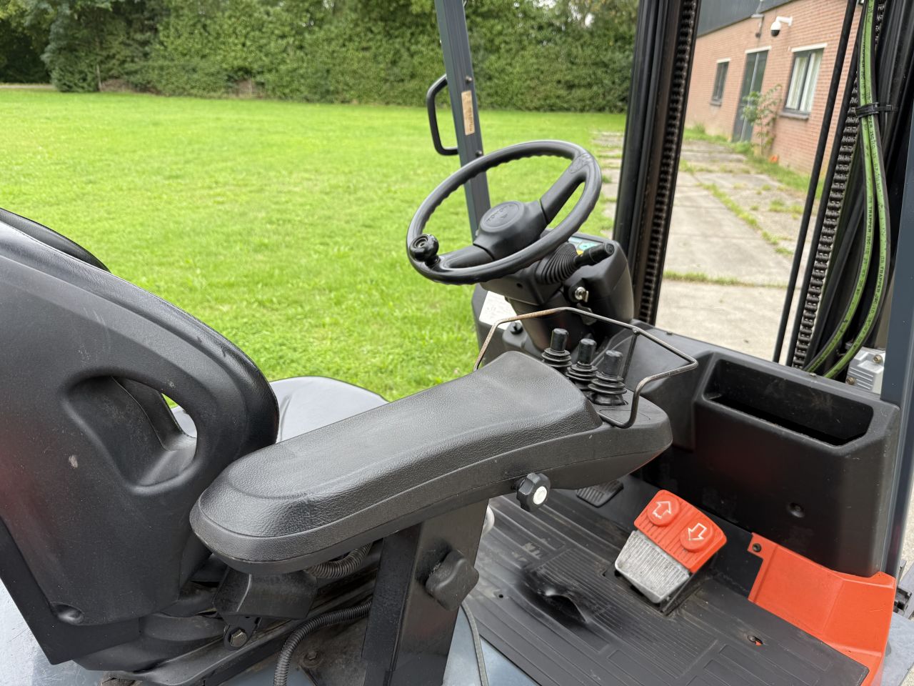 Toyota 2000KG elektrische heftruck Sideshift 5m hefhoogte