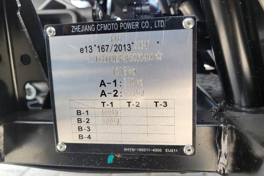 CFMoto UFORCE600 Valid Inspection, *Guarantee! Dutch Regi