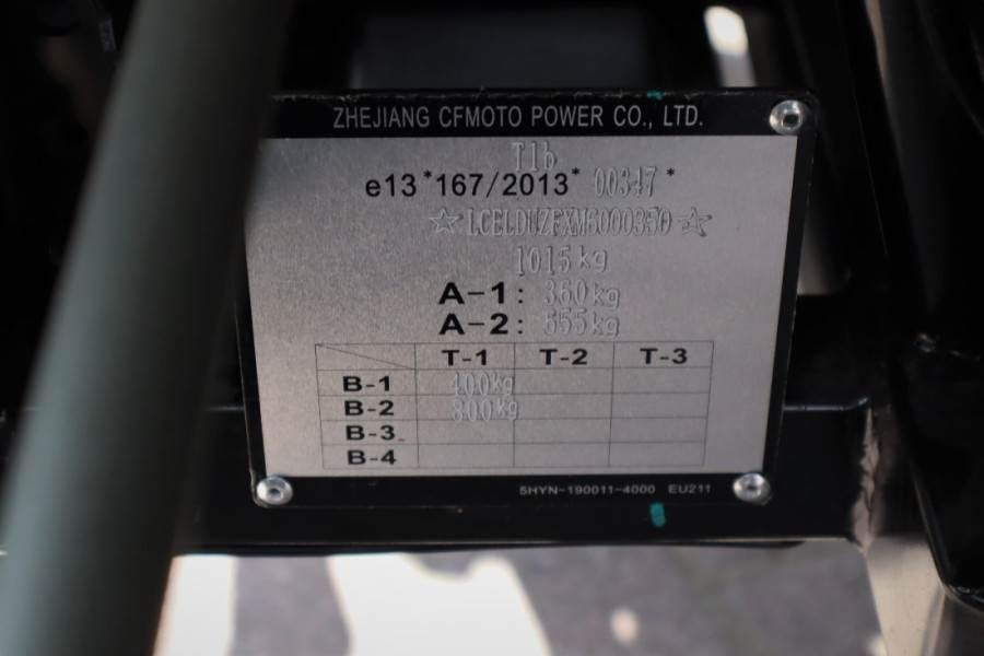 CFMoto UFORCE600 Valid Inspection, *Guarantee! Dutch Regi