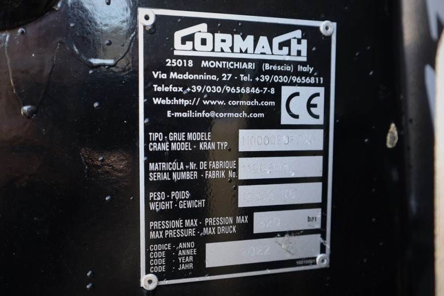 Cormach R540 B8X2 Scania 110000-E8F206 A.S.C, Diesel, Eur