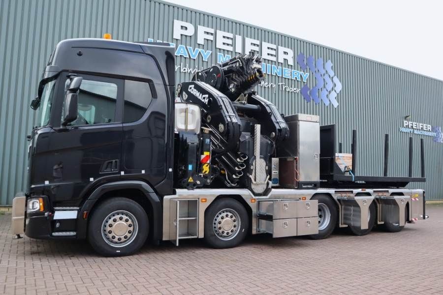 Scania R540 B10x4 With Cormach 150tm Crane Valid inspecti