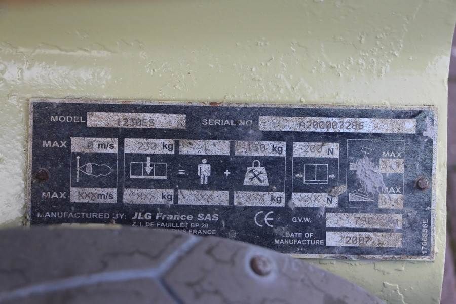 JLG 1230 ES Electric, 5.6m Working height, Non Marking