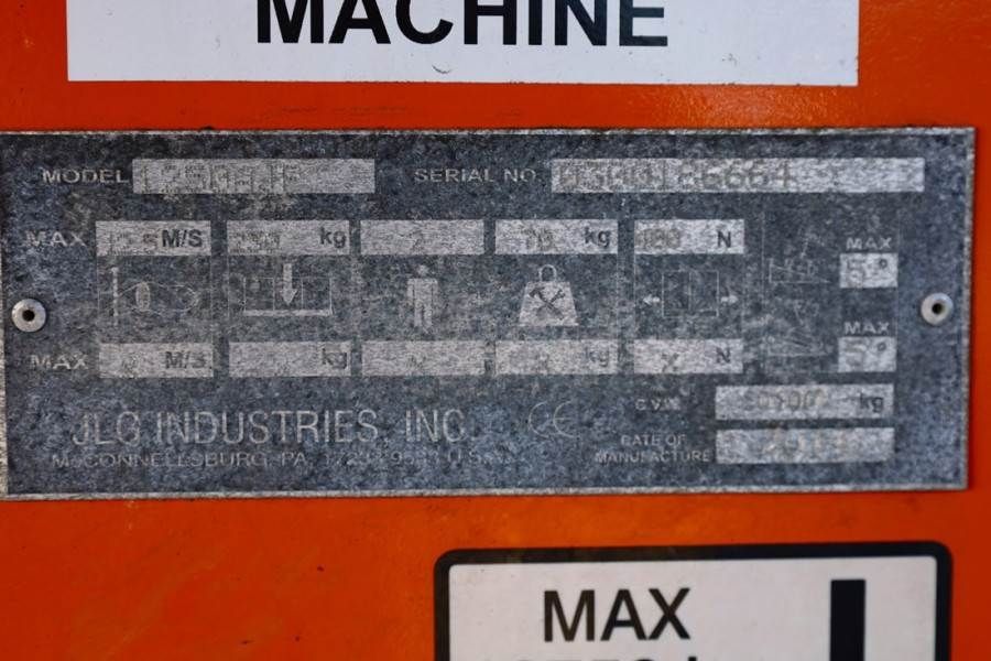 JLG 1250AJP Diesel, 4x4x4 Drive, 40.1m Working Height,