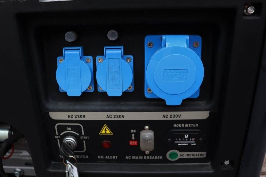 Atlas Copco P8000 Valid inspection, *Guarantee! Gasoline, 6.5