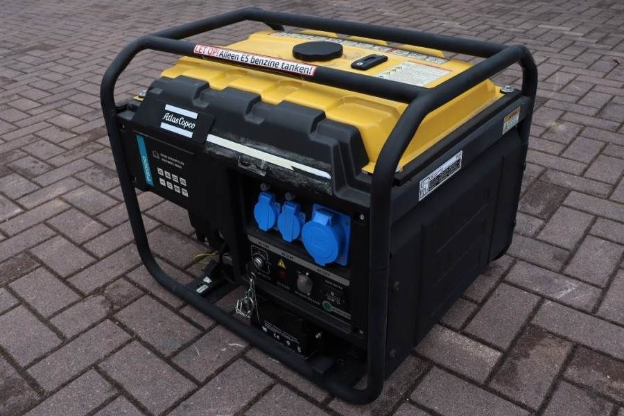 Atlas Copco P8000 Valid inspection, *Guarantee! Gasoline, 6.5