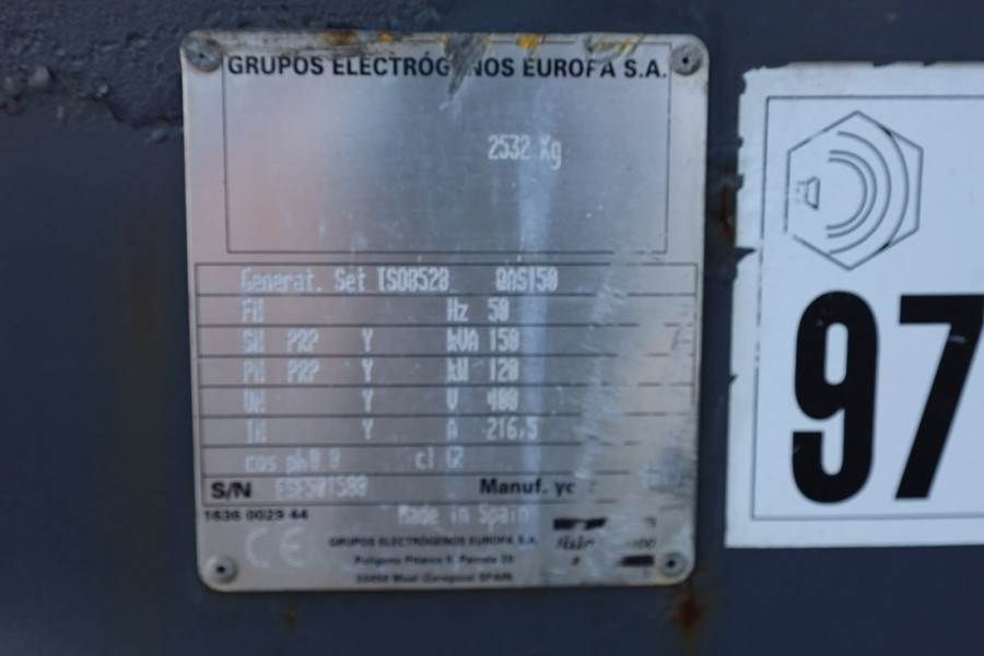 Atlas Copco QAS 150 Diesel, 150KVA * NON - WORKING *