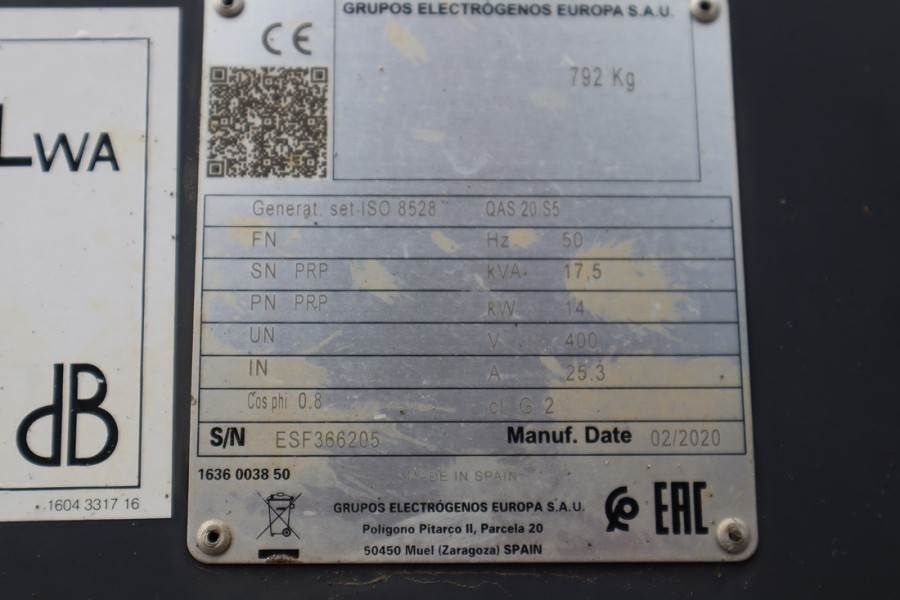 Atlas Copco QAS 20 S5 Valid inspection, *Guarantee! Diesel, 17