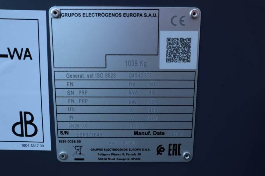 Atlas Copco QAS 40 ST3 Valid inspection, *Guarantee! Diesel, 4