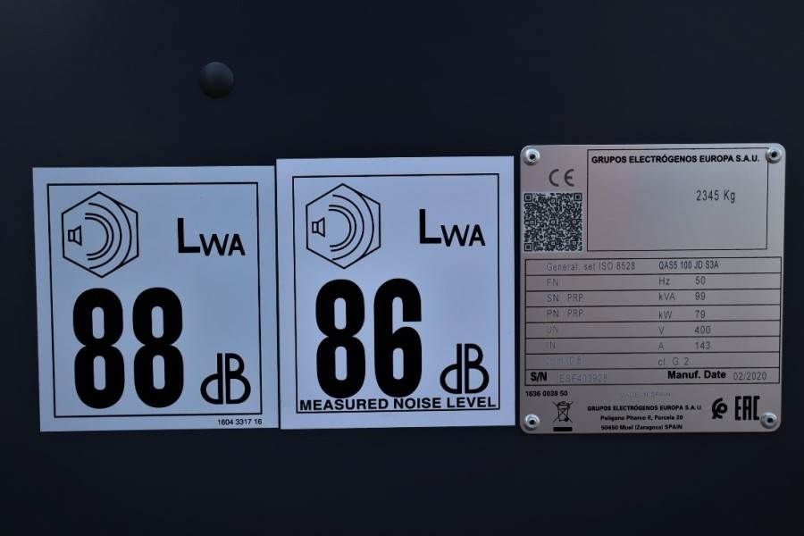 Atlas Copco QAS5 100 JD S3A Valid inspection, *Guarantee! Die