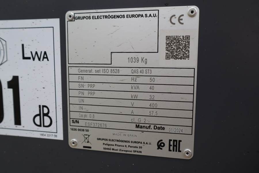 Atlas Copco QAS 40 ST3 Valid inspection, *Guarantee! Diesel, 4