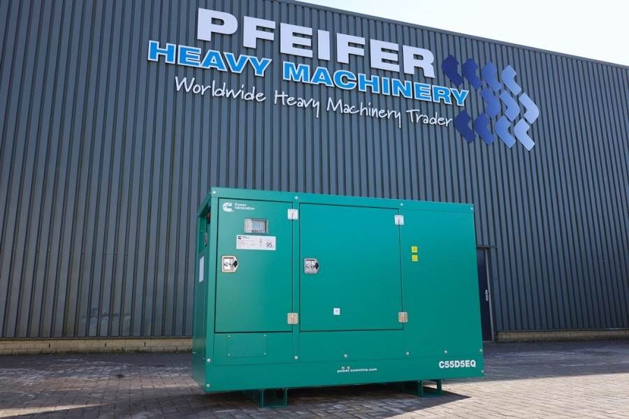 Cummins C55D5EQ Declaration of Conformity, Diesel, 55kVA,