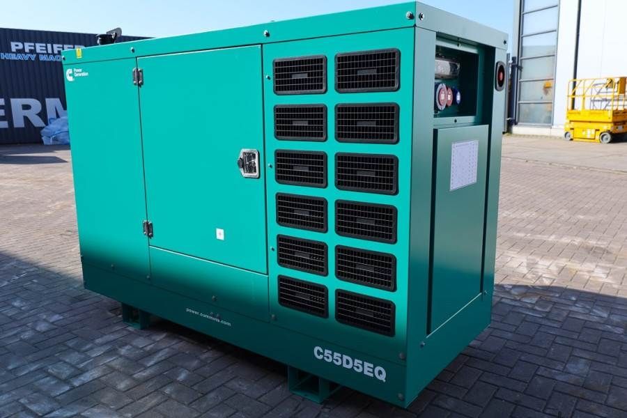 Cummins C55D5EQ Declaration of Conformity, Diesel, 55kVA,