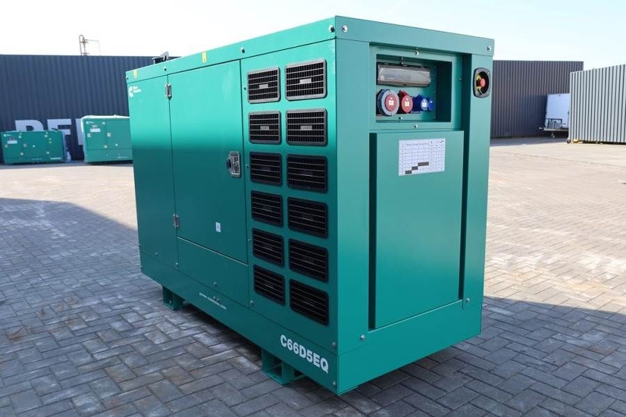 Cummins C66D5EQ Declaration of Conformity, Diesel, 66kVA,