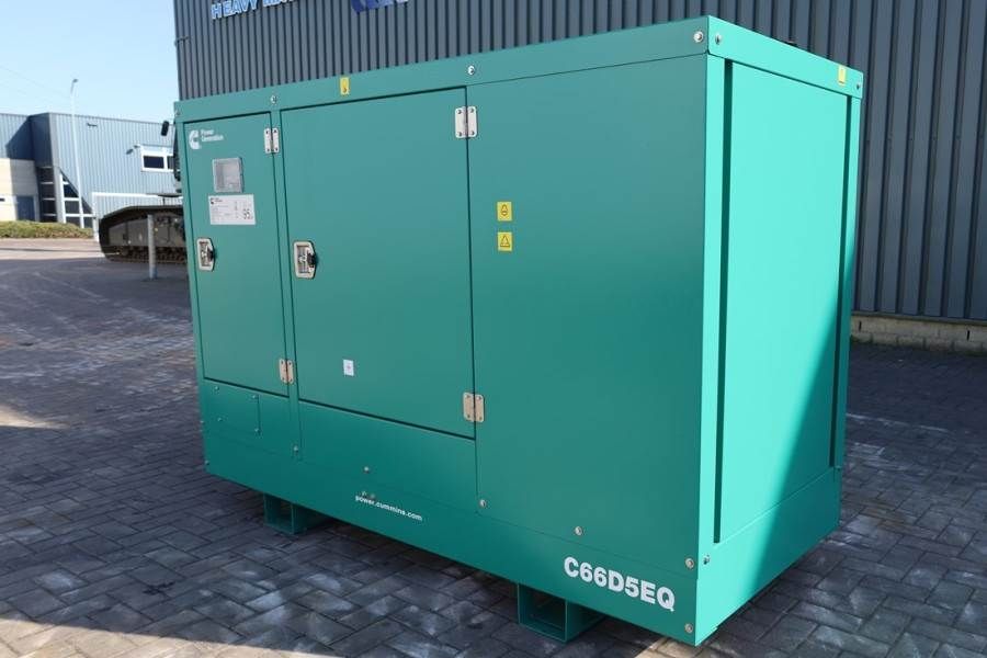 Cummins C66D5EQ Declaration of Conformity, Diesel, 66kVA,