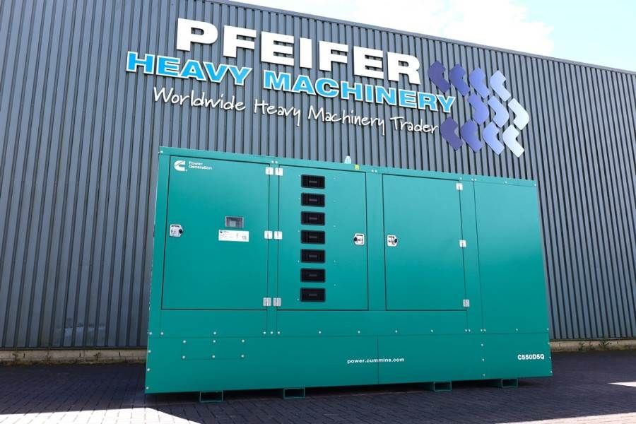 Cummins C550D5Q Declaration of Conformity, Diesel, 550kVA,