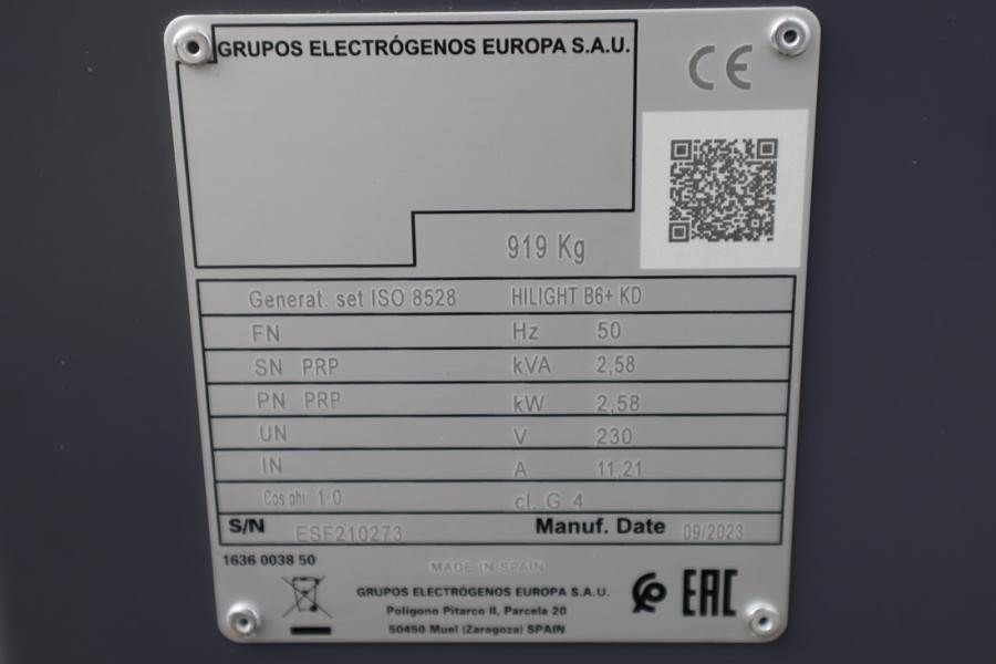 Atlas Copco Hilight B6+ KD Valid inspection, *Guarantee! Max B