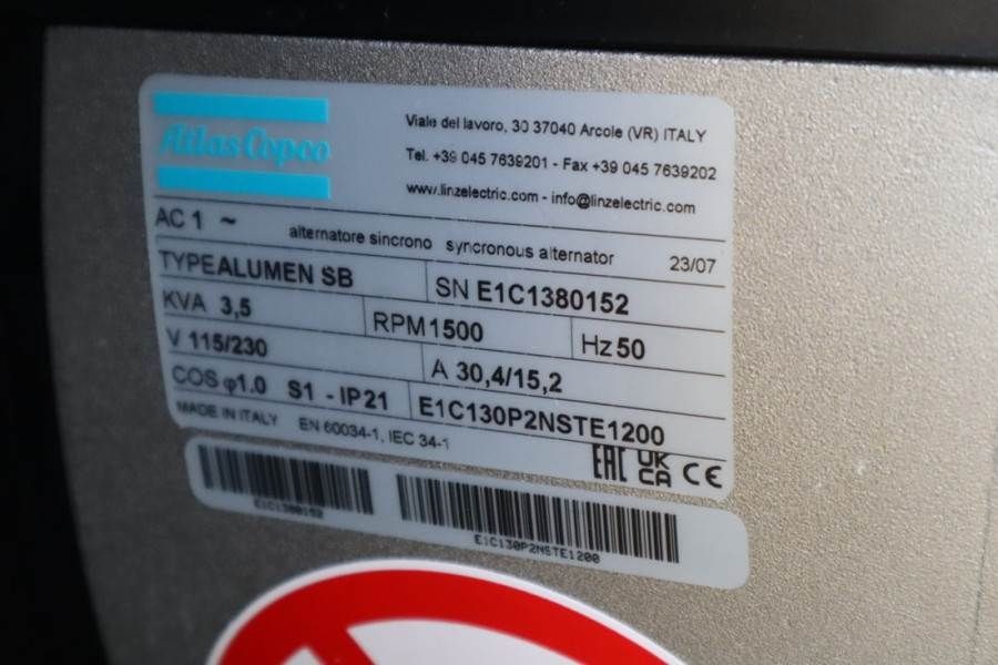 Atlas Copco Hilight B6+ KD Valid inspection, *Guarantee! Max B