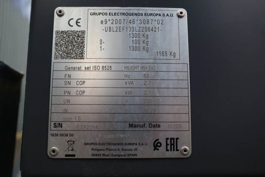 Atlas Copco HiLight H5+ SV2 Valid inspection, *Guarantee! Max