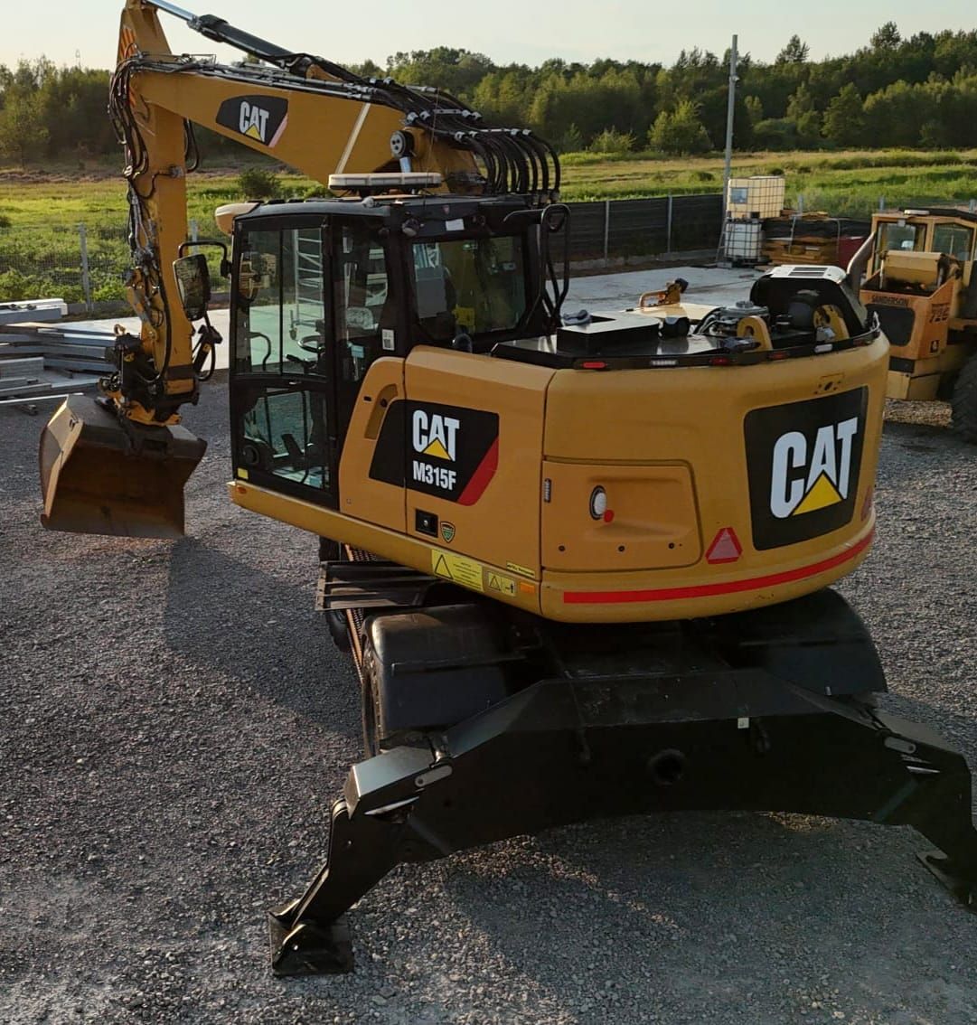 Caterpillar M315F + engcon