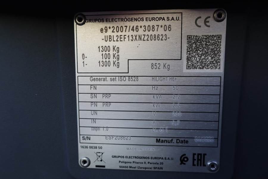 Atlas Copco Hilight H6+ Valid inspection, *Guarantee! Max Boo