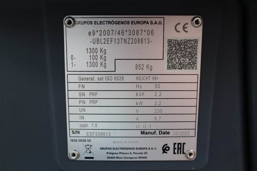 Atlas Copco Hilight H6+ Valid inspection, *Guarantee! Max Boom