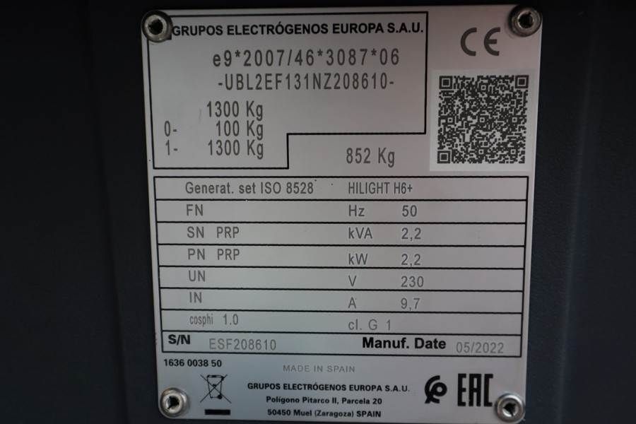 Atlas Copco Hilight H6+ Valid inspection, *Guarantee! Max Boom