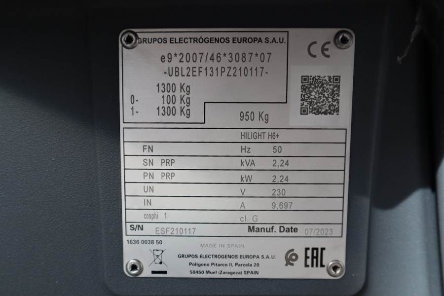 Atlas Copco Hilight H6+ Valid inspection, *Guarantee! Max Boom