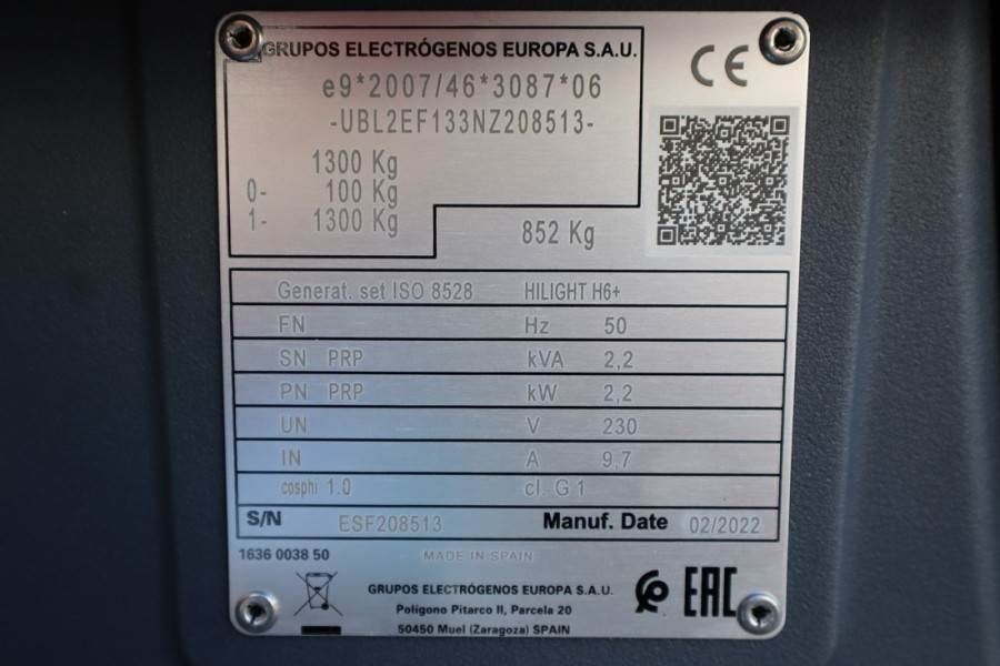 Atlas Copco Hilight H6+ Valid inspection, *Guarantee! Max Boom