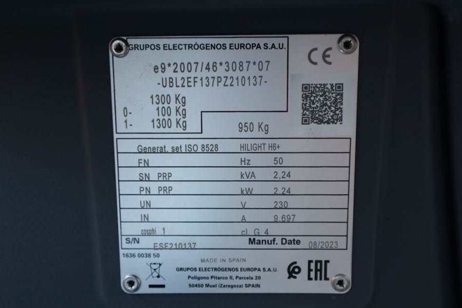 Atlas Copco Hilight H6+ Valid inspection, *Guarantee! Max Boom