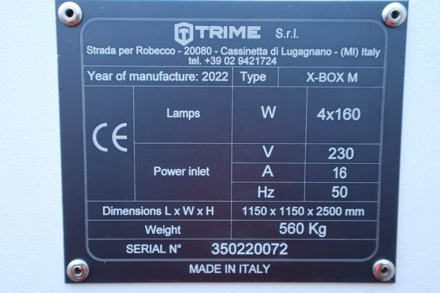 Trime X-BOX M 4x 160W Valid inspection, *Guarantee
