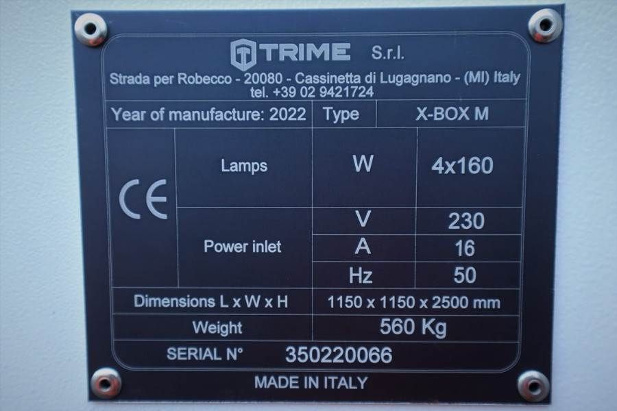 Trime X-BOX M 4x160W Valid inspection, *Guarantee!